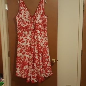 Floral print dress